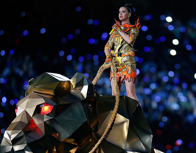 La explosión de colores de Katy Perry en la Super Bowl