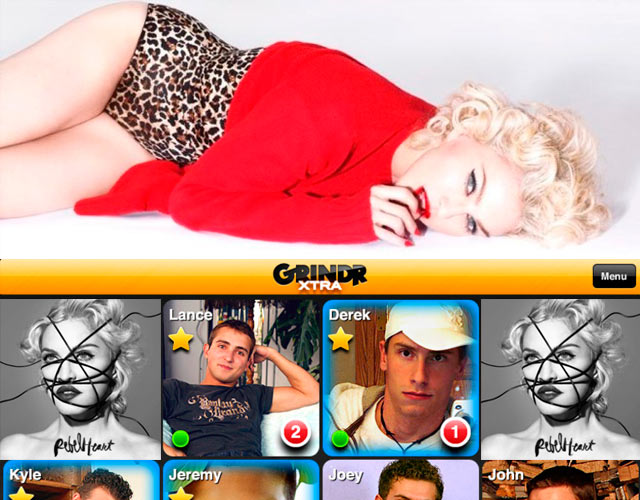 Madonna organiza un concurso en Grindr