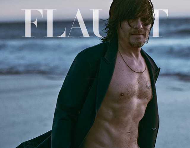 Norman Reedus, de 'The Walking Dead', se quita la ropa para 'Flaunt'