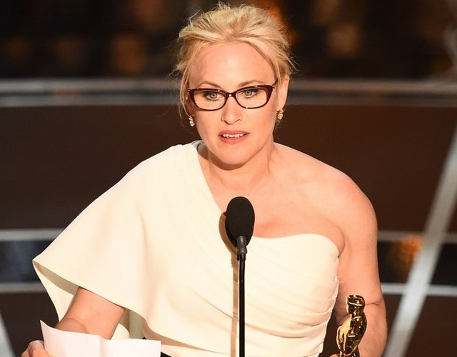 Patricia Arquette pide a los gays que luchen por los derechos de las mujeres