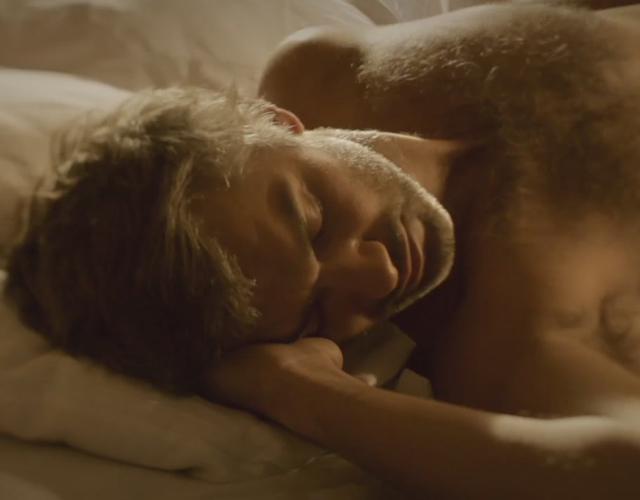 El actor belga François Vincentelli, desnudo en 'Hard'