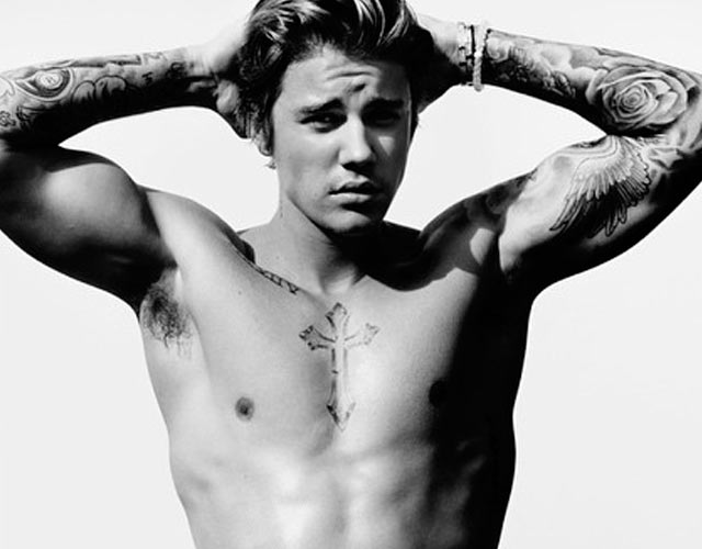 Justin Bieber desnudo Mario Testino