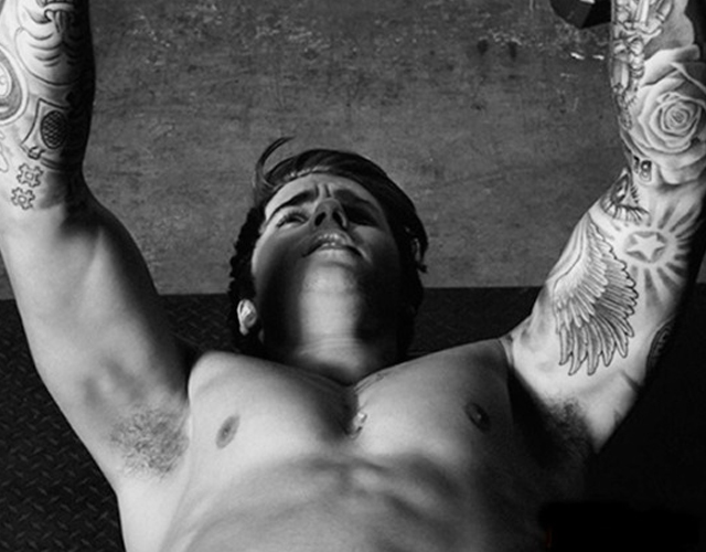 Justin Bieber sin ropa para 'Men's Health'