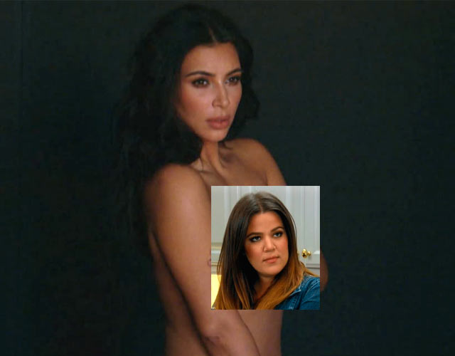 Kim Kardashian, desnuda integral una vez más en 'Keepin Up With The Kardashians'
