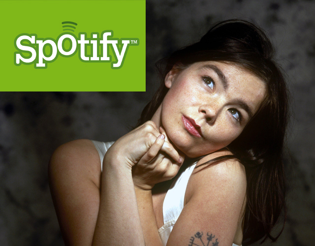 Björk declara la guerra a Spotify