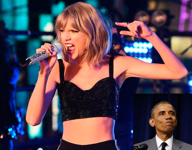 Taylor Swift, en la lista de grandes líderes del mundo en la que no está Obama