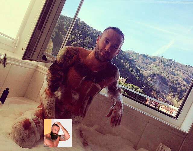 Calum Best desnudo: ¿estaba mejor con barba?