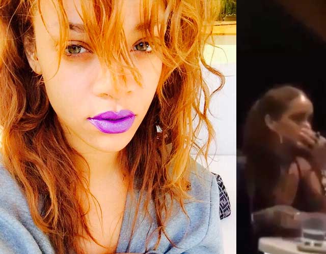 El escandaloso vídeo de Rihanna esnifando cocaína