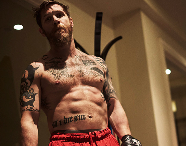 Las mejores fotos de Tom Hardy desnudo para 'Details'