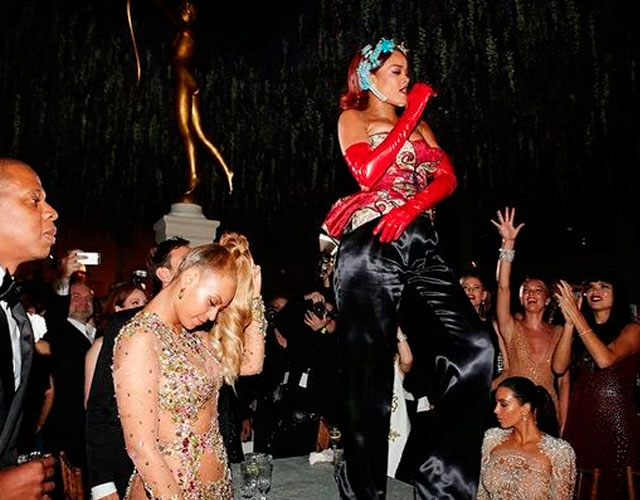 Beyoncé ignora Rihanna