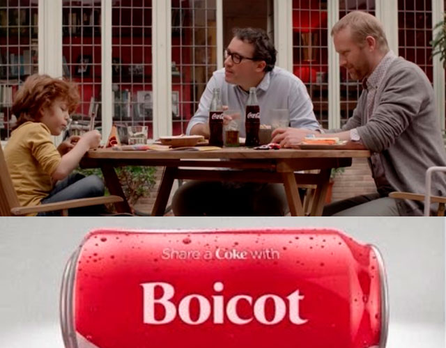 Homófoba campaña de boicot a Coca-Cola por su anuncio con familia homoparental