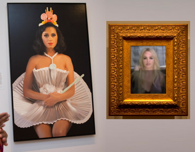 Britney Spears y Katy Perry, iconos religiosos en un museo