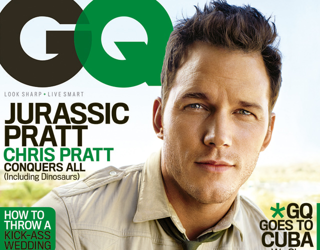 Chris Pratt, adorable en 'GQ'
