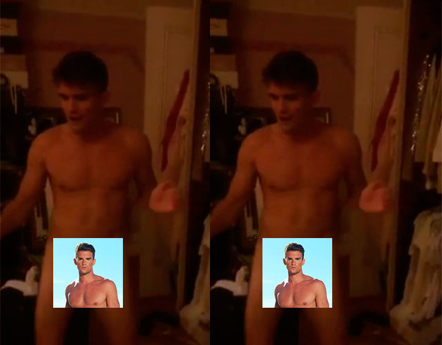 Gaz de 'Geordie Shore' desnudo integral en un vídeo filtrado por su novia