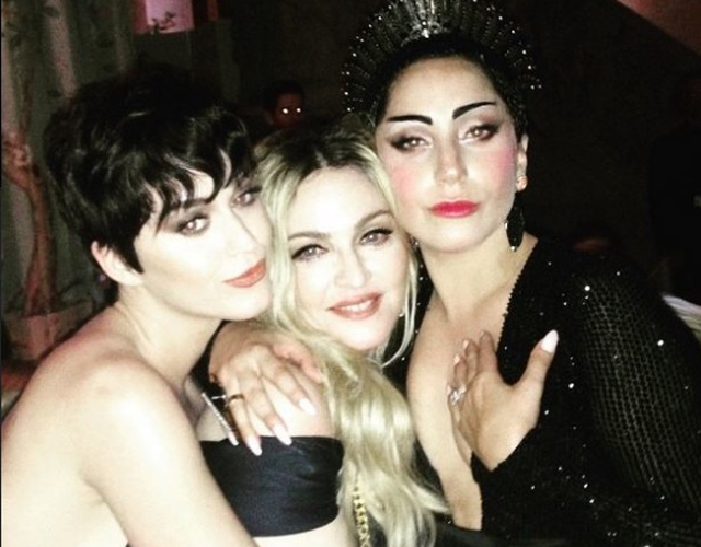 Madonna y Lady Gaga, amigas en el Met Ball 2015