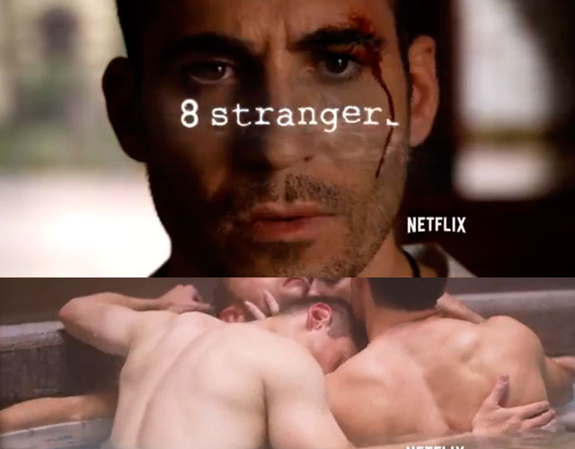 Miguel Ángel Silvestre desnudo en un trío gay en el tráiler de 'Sense8'