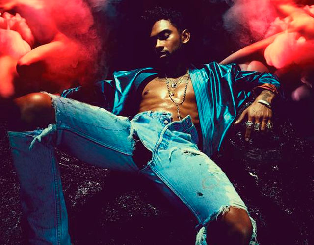 El cantante Miguel desnudo en la portada de su disco 'Wildheart'