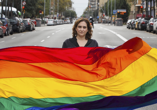 Ada Colau crea la concejalía por los derechos LGBTI en Barcelona