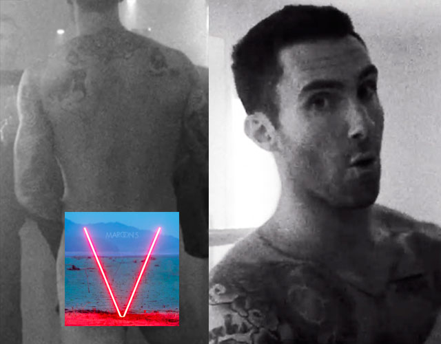 Adam Levine desnudo