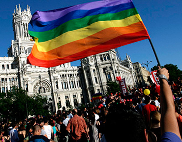 Bandera gay ayuntamiento Madrid