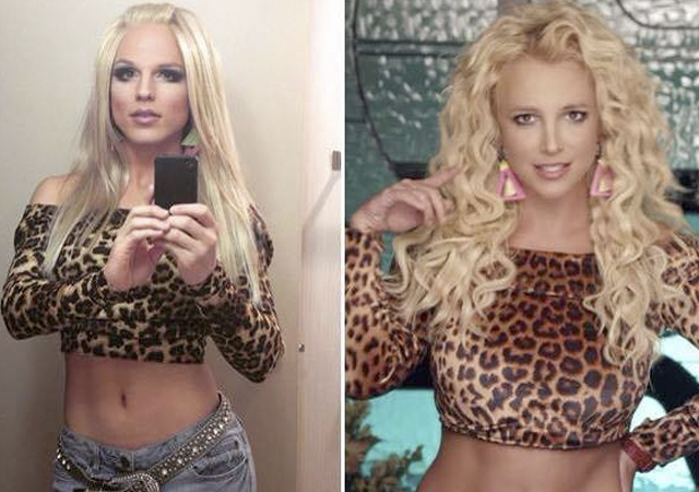 La doble casi oficial de Britney Spears es un hombre