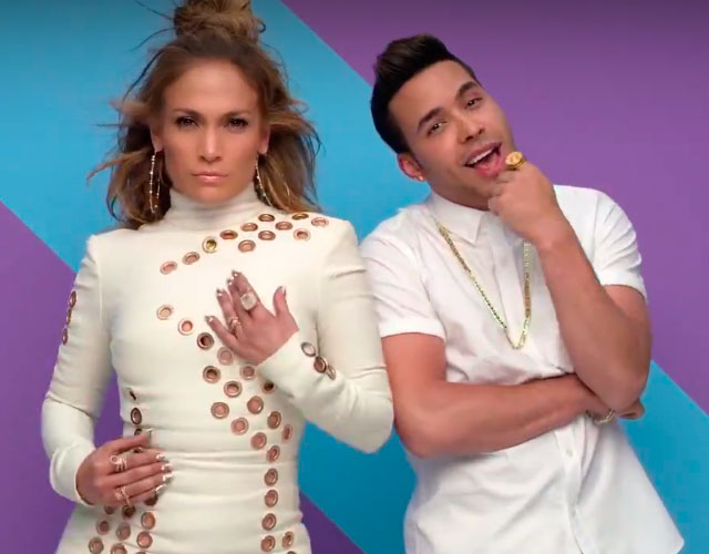 Jennifer López, Pitbull y Prince Royce en el vídeo de 'Back It Up'