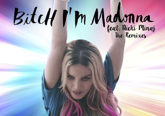 Portada y remixes de 'Bitch I'm Madonna' de Madonna