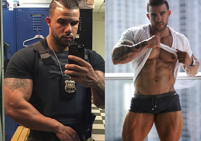 El viral del policía sexy por el que los tuiteros cometerían crímenes