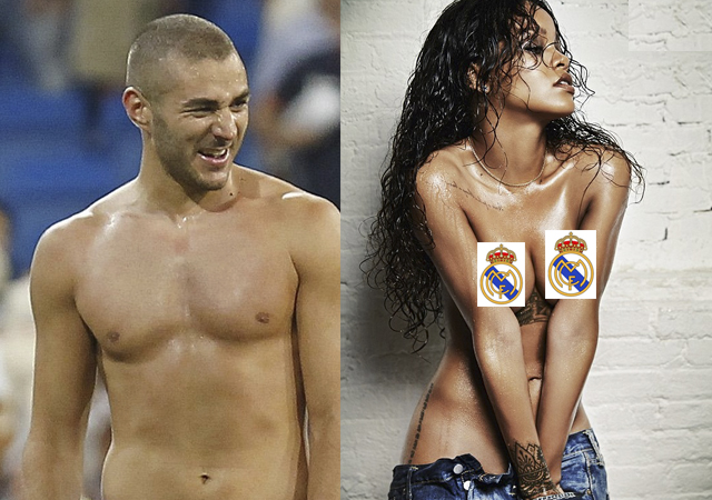 ¿Están enrollados Rihanna y el futbolista del Real Madrid Karim Benzema?