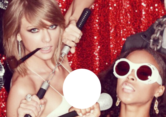 La polémica foto de los implantes de pecho de Taylor Swift