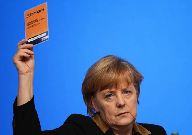 Angela Merkel no cree en el matrimonio gay