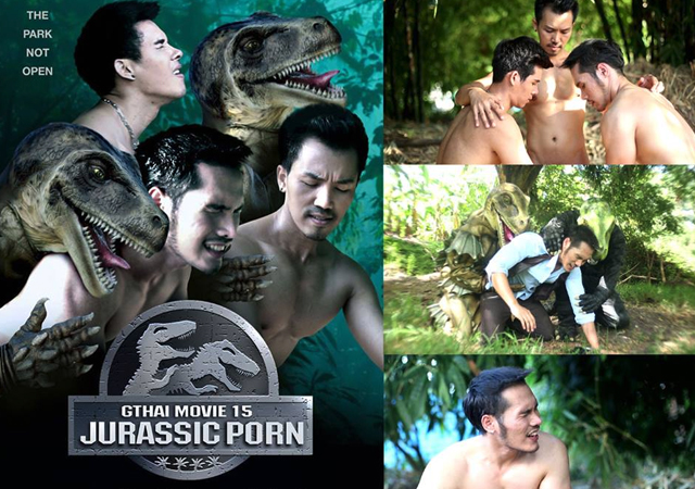 Llega la parodia porno gay de 'Jurassic World'