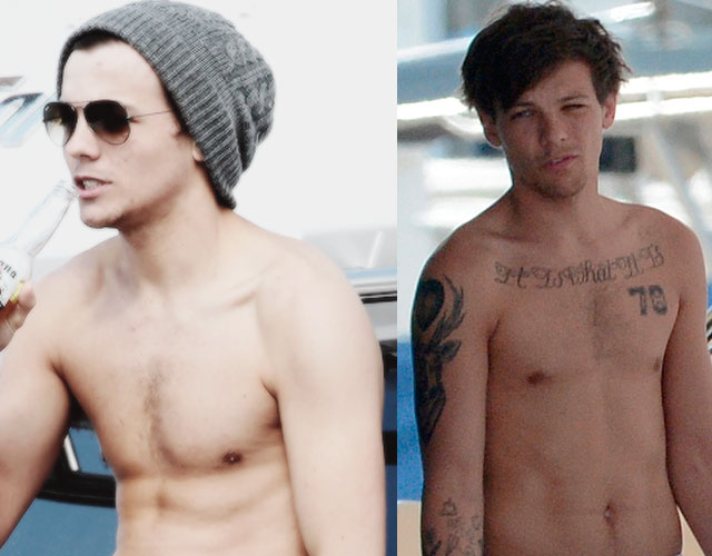 Louis Tomlinson desnudo