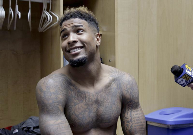 Se filtra una foto porno del deportista Odell Beckham Jr.