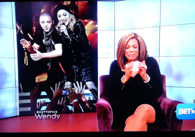 Wendy Williams acusa a Madonna de racista por una foto con sus hijos