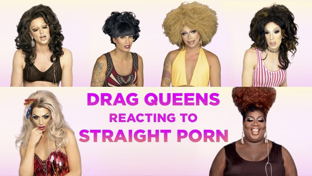 El vídeo viral de Drag Queens reaccionando ante porno hetero