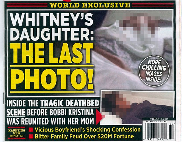 Venden la foto de Bobbi Kristina muerta por más de 100.000 dólares