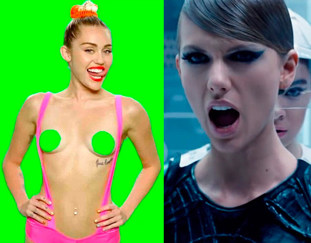Miley Cyrus critica a Taylor Swift por el vídeo de 'Bad Blood'