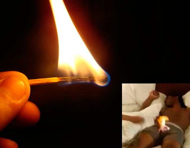El vídeo de la mujer que le quema el pene a su novio infiel