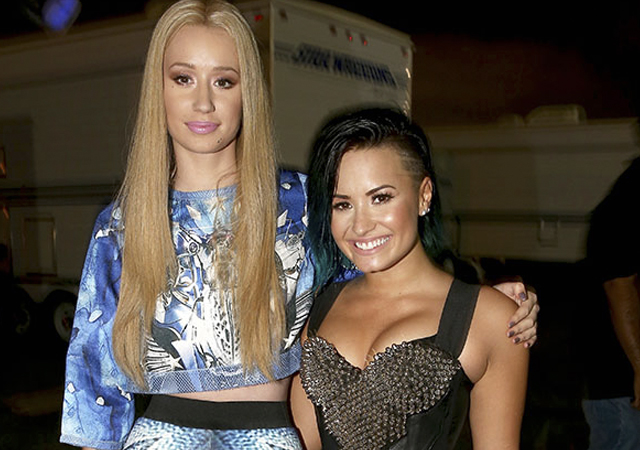 Iggy Azalea grabó el rap con Demi Lovato sin escuchar la canción