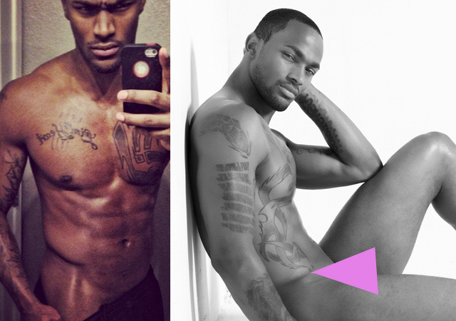 Más fotos de Keith Carlos desnudo, el modelo ganador de 'America'x Next Top Model'