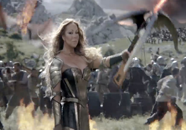 El caliente anuncio de Mariah Carey y su juego para móviles