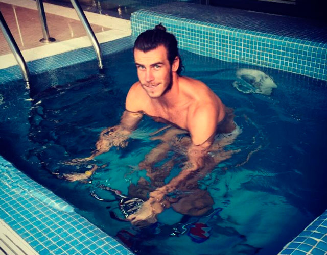 El futbolista Gareth Bale desnudo en Instagram