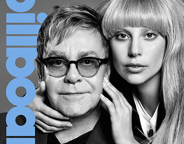 Lady Gaga y Elton John: los artistas más filántropos en la portada de Billboard