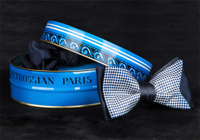 Las nuevas pajaritas de Maison F para Petrossian