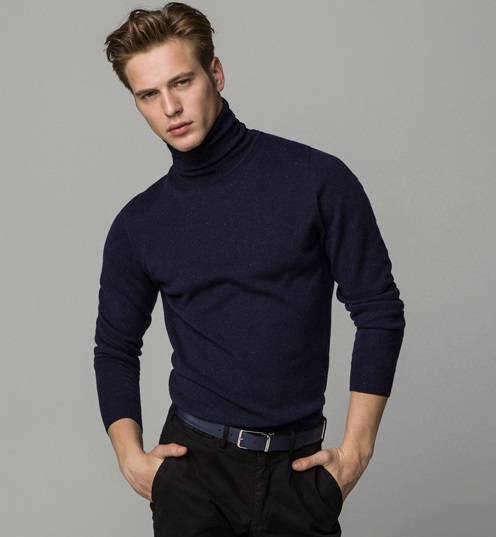 Nueva tendencia: los jerséis de cuello vuelto