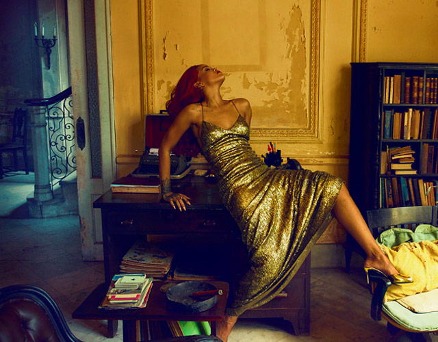 Las fotos de Rihanna desnuda en Cuba para Vanity Fair