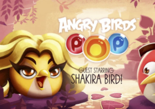 El anuncio de Shakira junto a Angry Birds