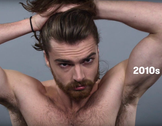 El viral de los 100 años de belleza masculina
