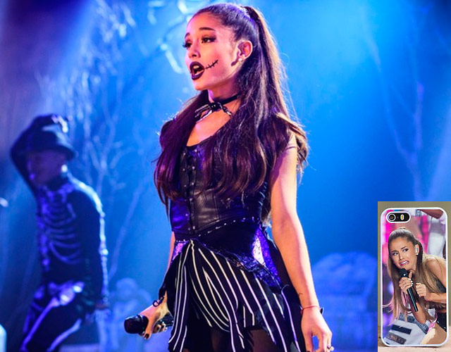 Ariana Grande, atacada con un iPhone en directo